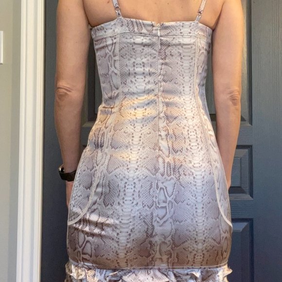 Guess by Marciano DRESS - Snake print mini dress - Picture 2 of 3